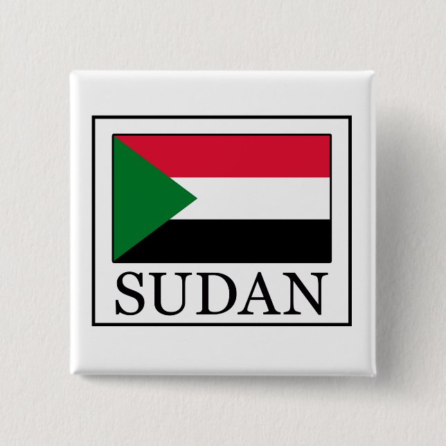 Sudan 15 Cm Square Badge (Front)
