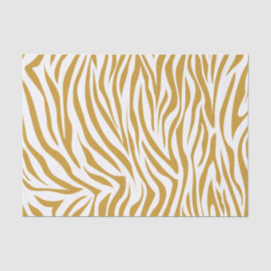 Sudan Brown Safari Zebra Tissue Paper