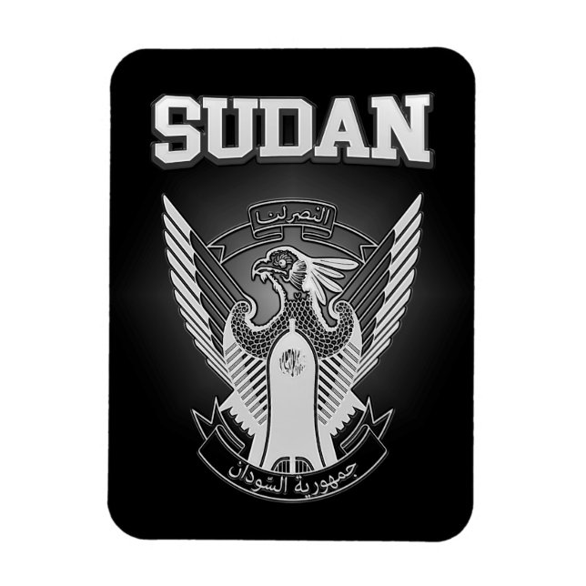 Sudan Coat of Arms Magnet (Vertical)