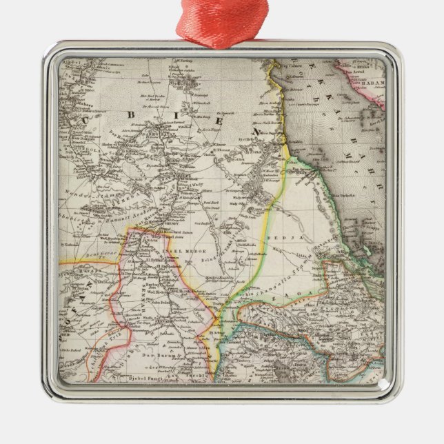 Sudan, Ethiopia Metal Ornament (Front)