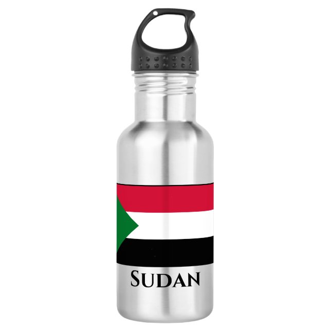 Sudan Flag 532 Ml Water Bottle (Front)