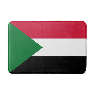 Sudan Flag Bath Mat