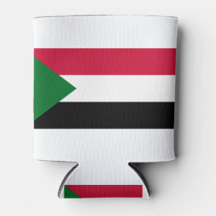 Sudan Flag Can Cooler