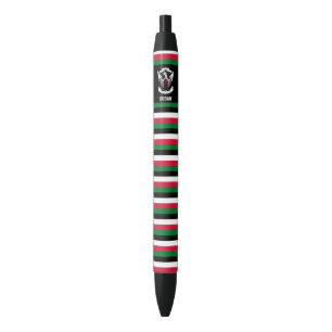 Sudan Flag Cute Patriotic Black Ink Pen