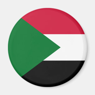 Sudan Flag Magnet