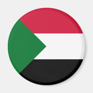 Sudan Flag Magnet