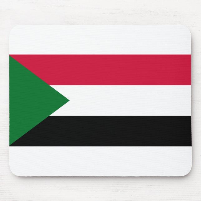 Sudan Flag Mouse Pad (Front)