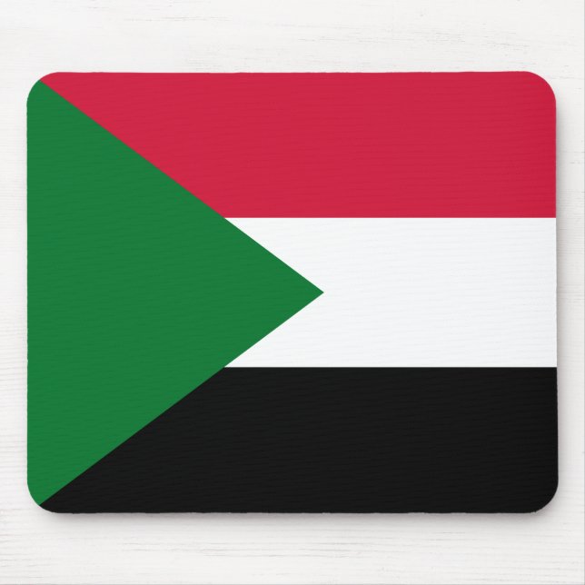Sudan Flag Mouse Pad (Front)