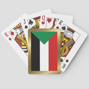 Sudan Flag Playing Cards