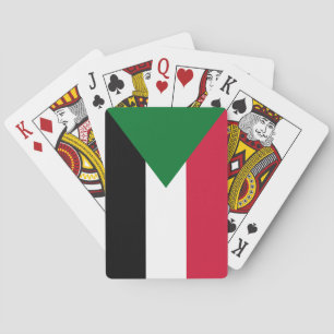 Sudan Flag Playing Cards