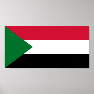 Sudan Flag Poster