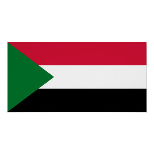 Sudan Flag Poster