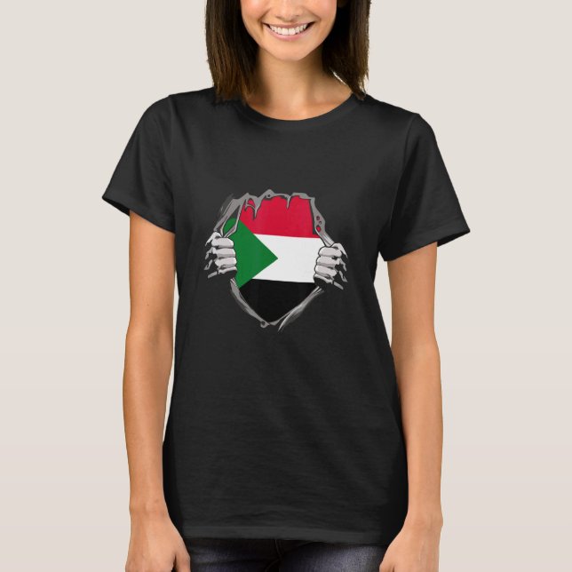 Sudan Flag T-Shirt (Front)