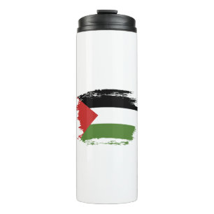 Sudan flag thermal tumbler