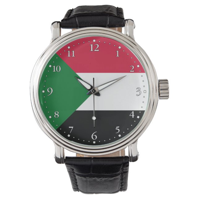 Sudan Flag Watch (Front)