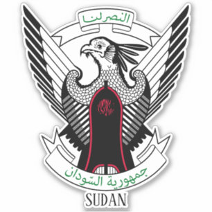 Sudan National Coat Of Arms Patriotic