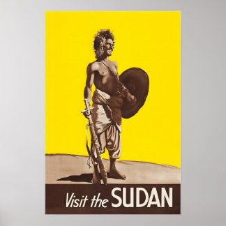 Sudan Print Sudanese Art Travel Poster