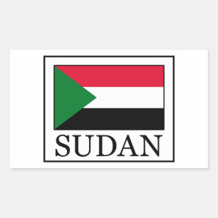 Sudan Rectangular Sticker