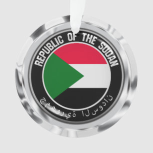 Sudan Round Emblem Ornament
