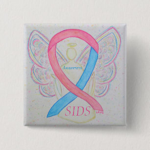 Sudden Infant Death (SIDS) Awareness Angel Pin