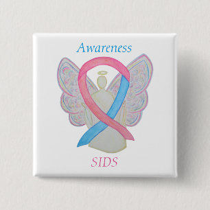 Sudden Infant Death (SIDS) Awareness Angel Pin