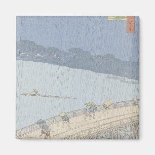 Sudden Shower on Ohashi Bridge at Ataka Magnet