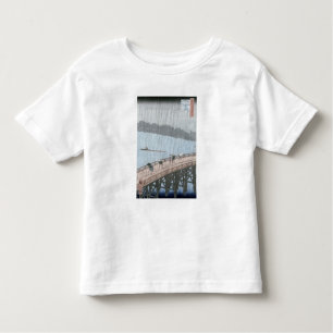 Sudden Shower over Shin-Ohashi Bridge and Toddler T-Shirt