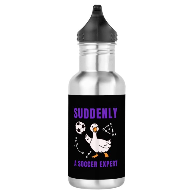 Suddenly a soccer expert 532 ml water bottle (Right)