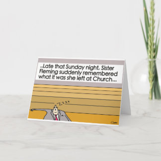 Suddenly remembered card