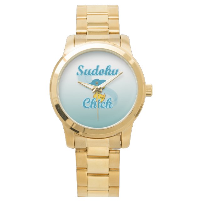 Sudoku Chick #3 Watch (Front)