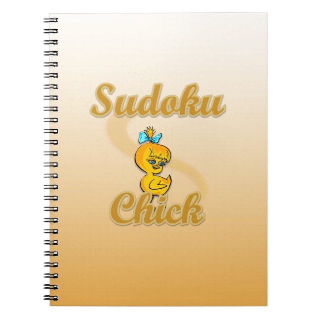 Sudoku Chick Notebook (Front)