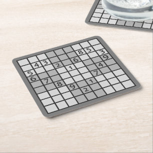 SUDOKU coasters