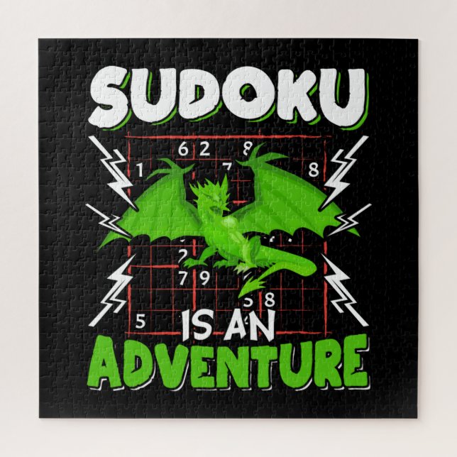 Sudoku is an Adventure Puzzle Lover (Vertical)