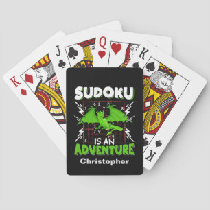 Sudoku is an Adventure Puzzle Lover Playing Cards