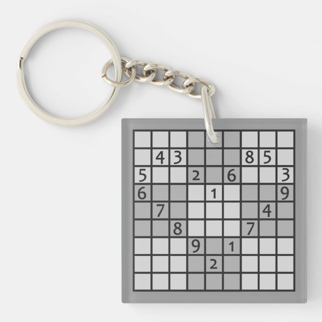 SUDOKU key chain (Front)