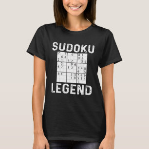 Sudoku Legend Puzzle Games T-Shirt