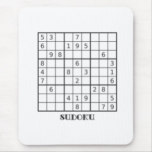 SUDOKU MOUSE MAT