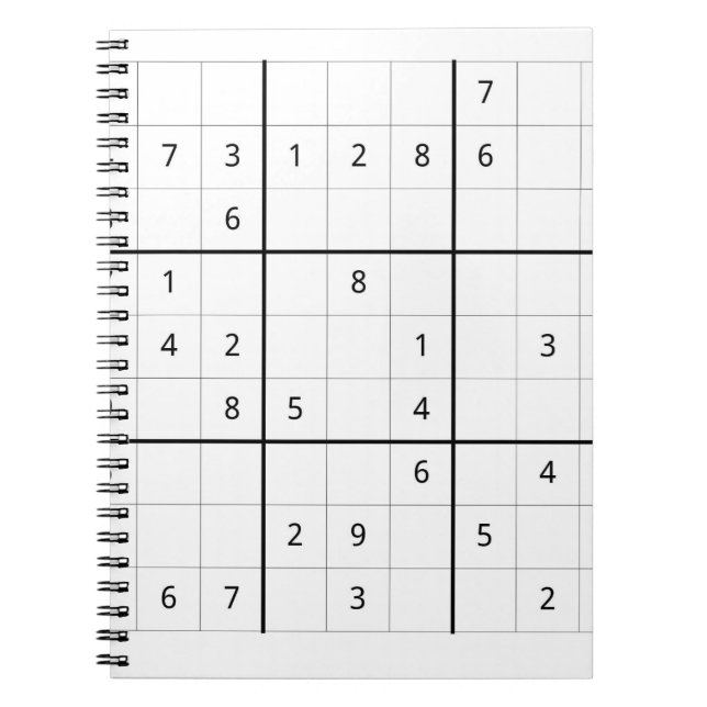 Sudoku Notebook (Front)