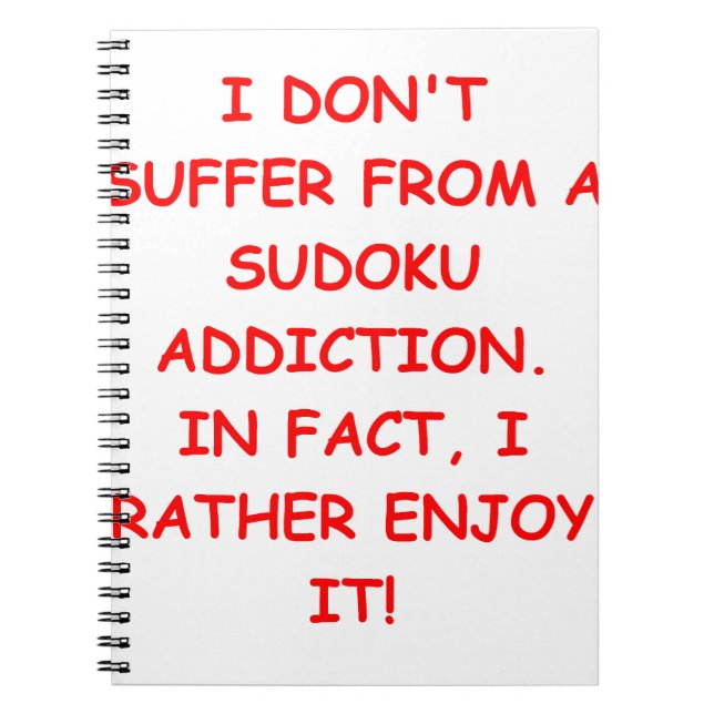 SUDOKU NOTEBOOK (Front)