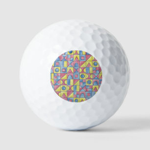 Sudoku One-Modern Minimalist Geometric Art Golf Balls