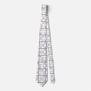 Sudoku pattern tie