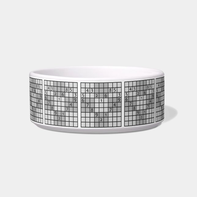SUDOKU pet bowls (Left)