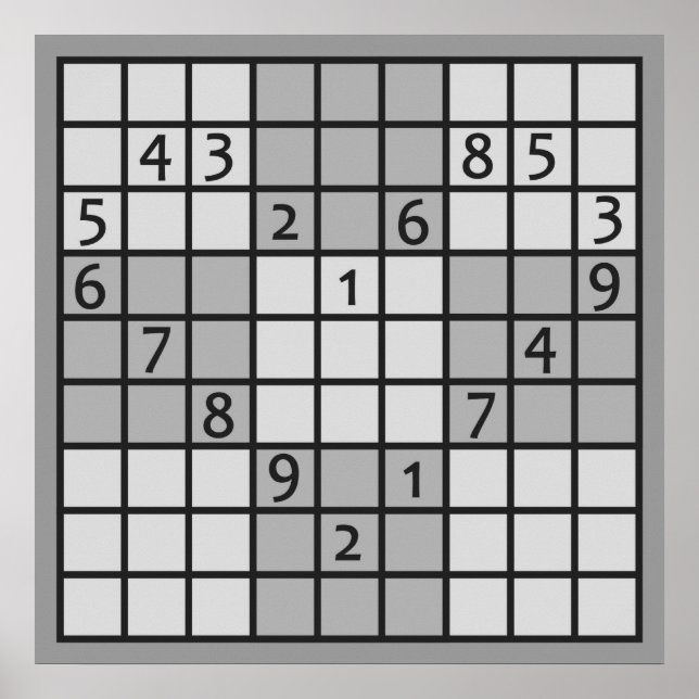 SUDOKU poster (Front)