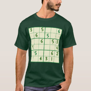 Sudoku Puzzle 6x6 T-Shirt