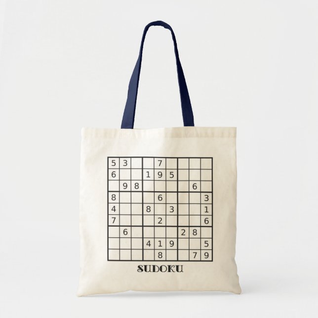 SUDOKU PUZZLE BAG (Front)