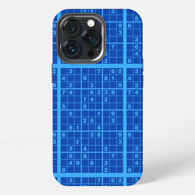 Sudoku Puzzle iPhone Case (Back)
