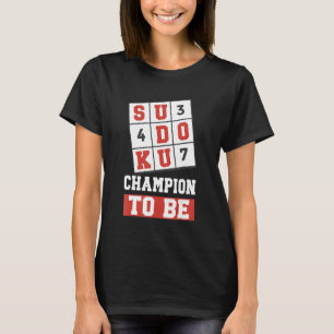 Sudoku Puzzle Sudoku Sudoku solving Sodoku grid 2 T-Shirt
