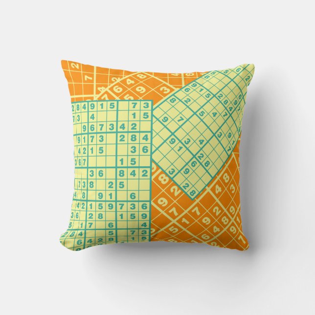 Sudoku Puzzles Cushion (Front)