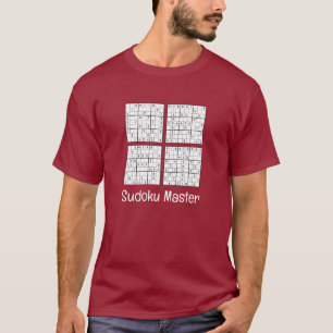 Sudoku Puzzles Design  T-Shirt