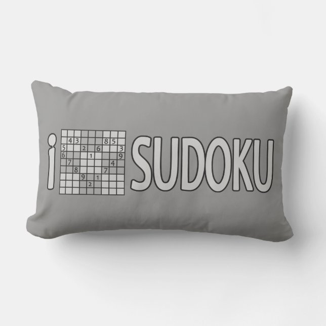 SUDOKU throw pillow (Front)